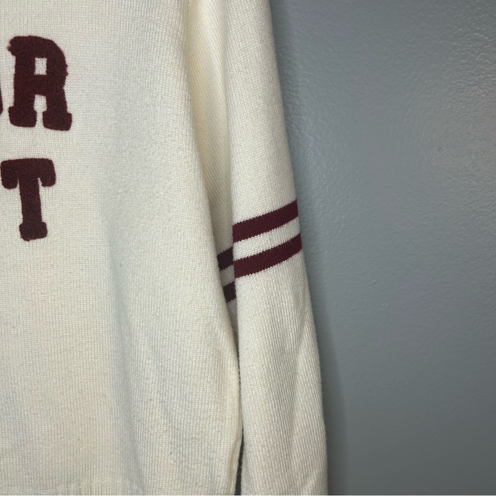Taylor Swift Official Merchandise Red Era Varsity Sweater, Size XS - Picture 4 of 9